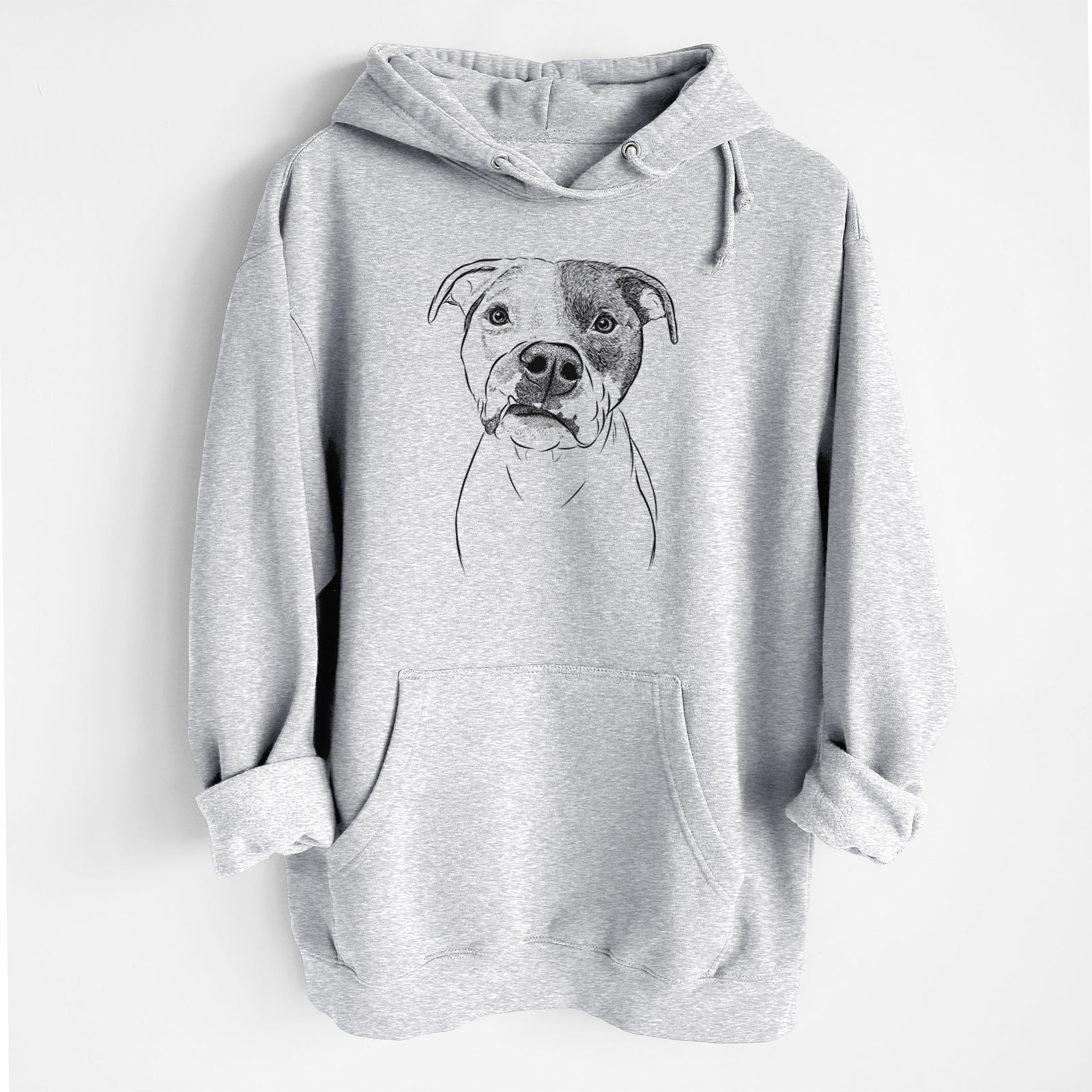 Dexter the Pitbull- Heavyweight Fleece Hoodie