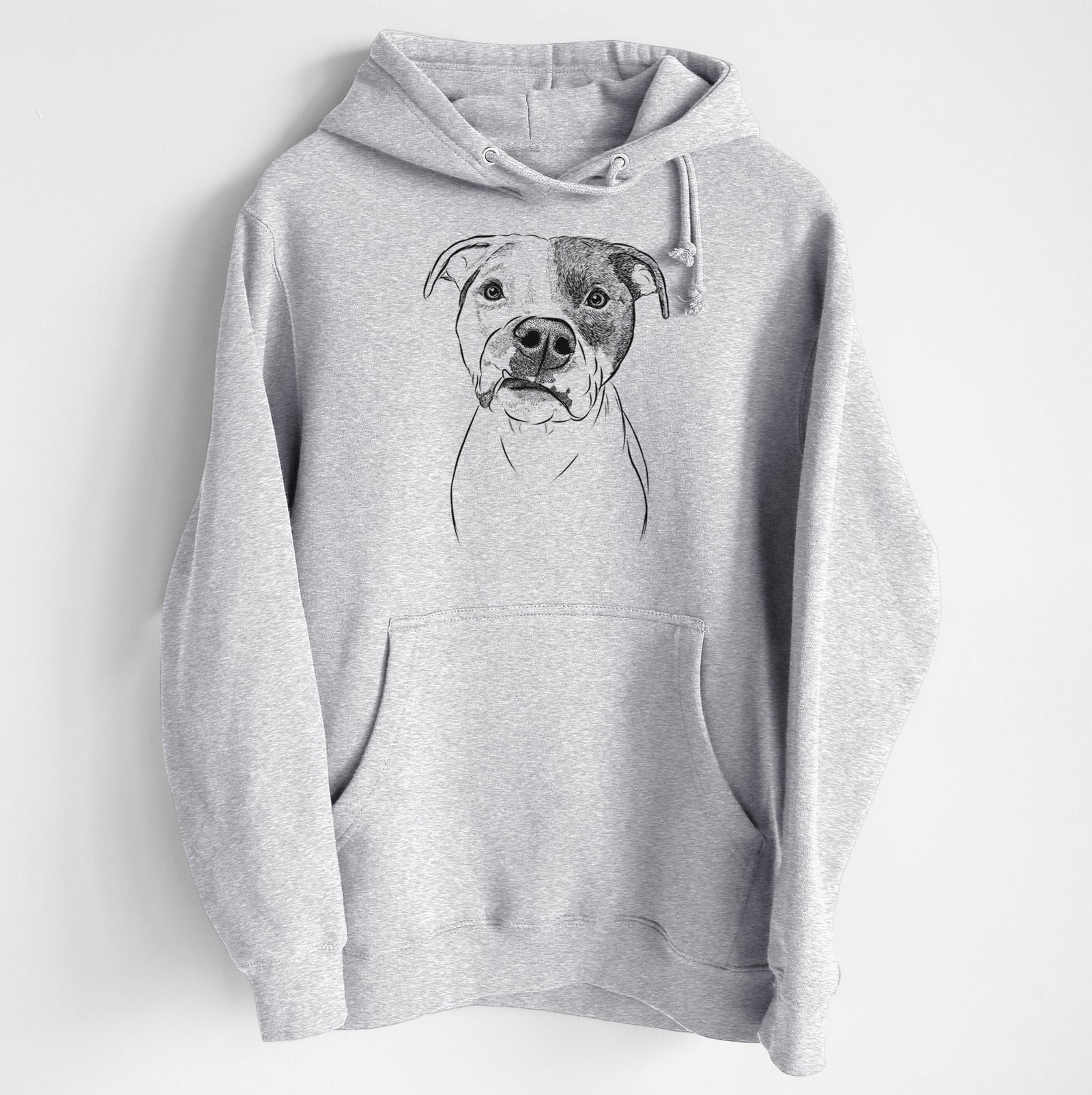 Dexter the Pitbull- Heavyweight Fleece Hoodie