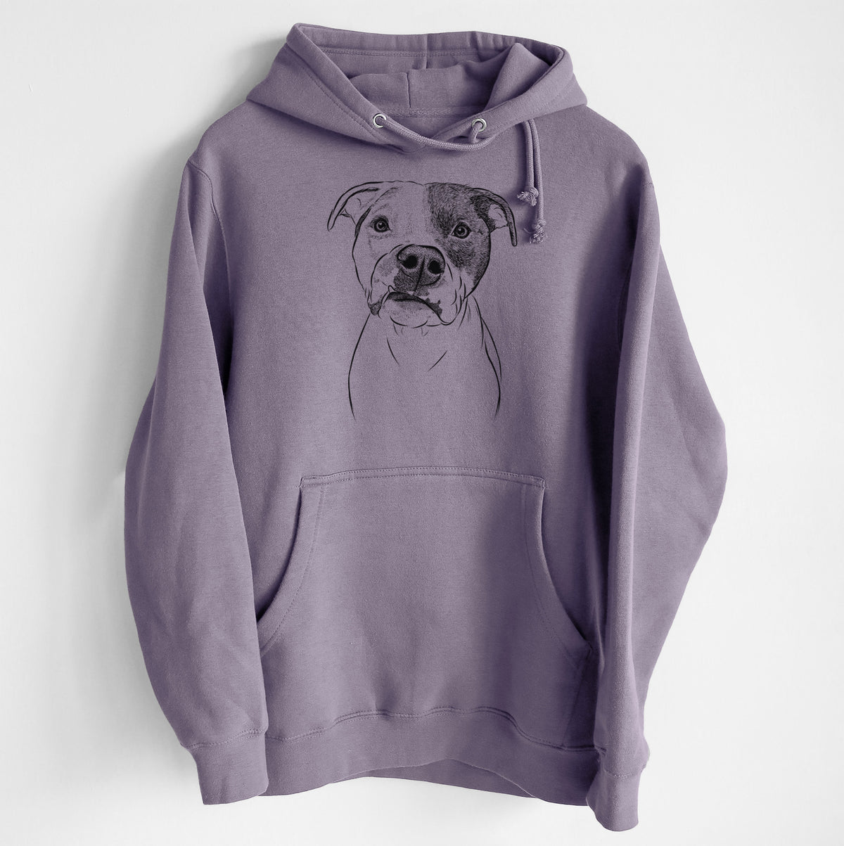 Dexter the Pitbull- Heavyweight Fleece Hoodie