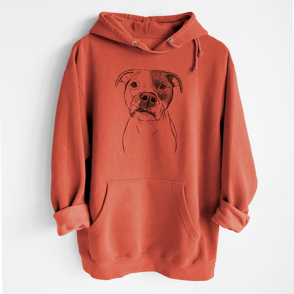 Dexter the Pitbull- Heavyweight Fleece Hoodie