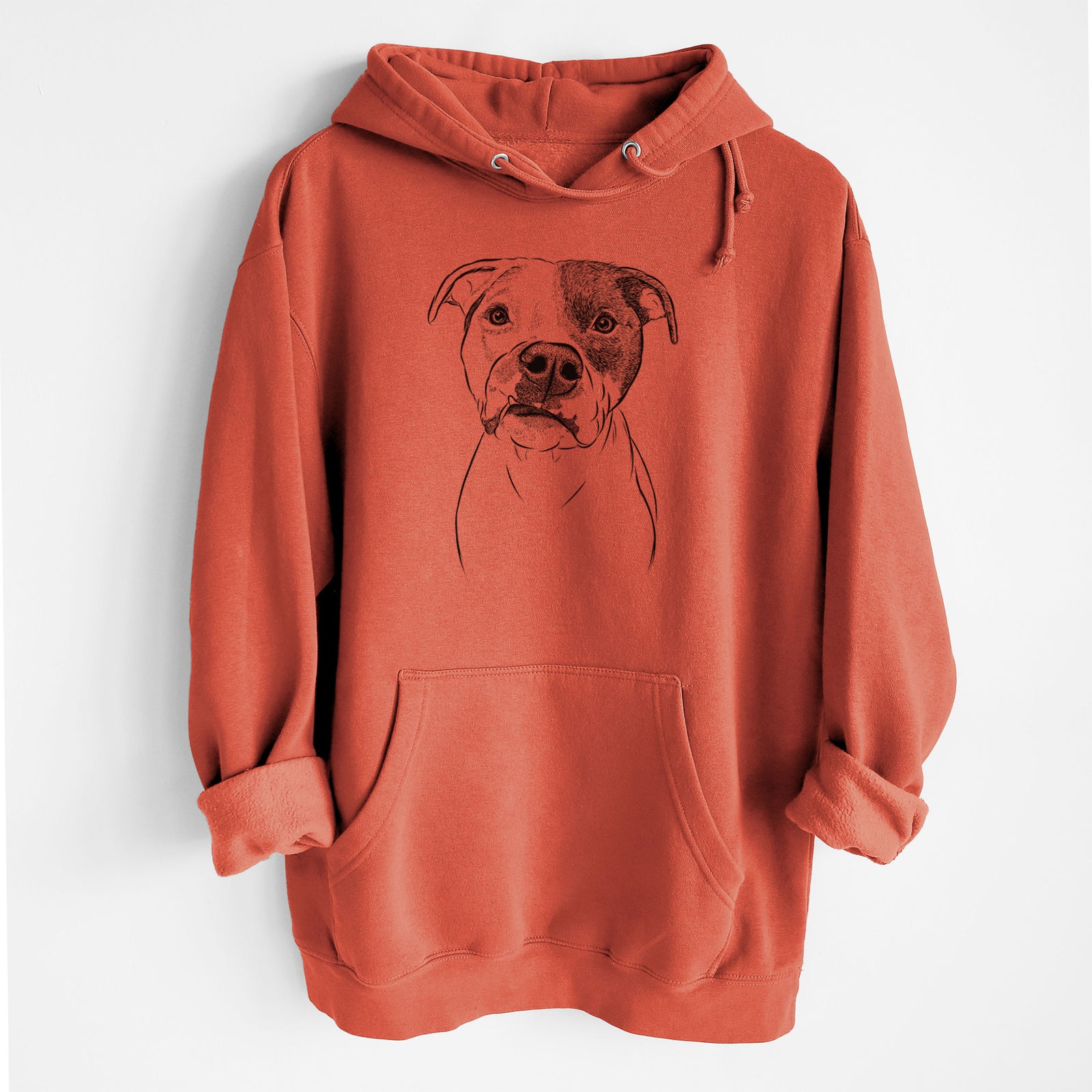 Dexter the Pitbull- Heavyweight Fleece Hoodie