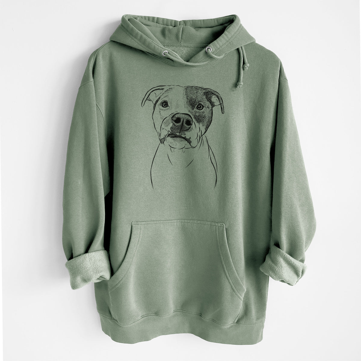 Dexter the Pitbull- Heavyweight Fleece Hoodie