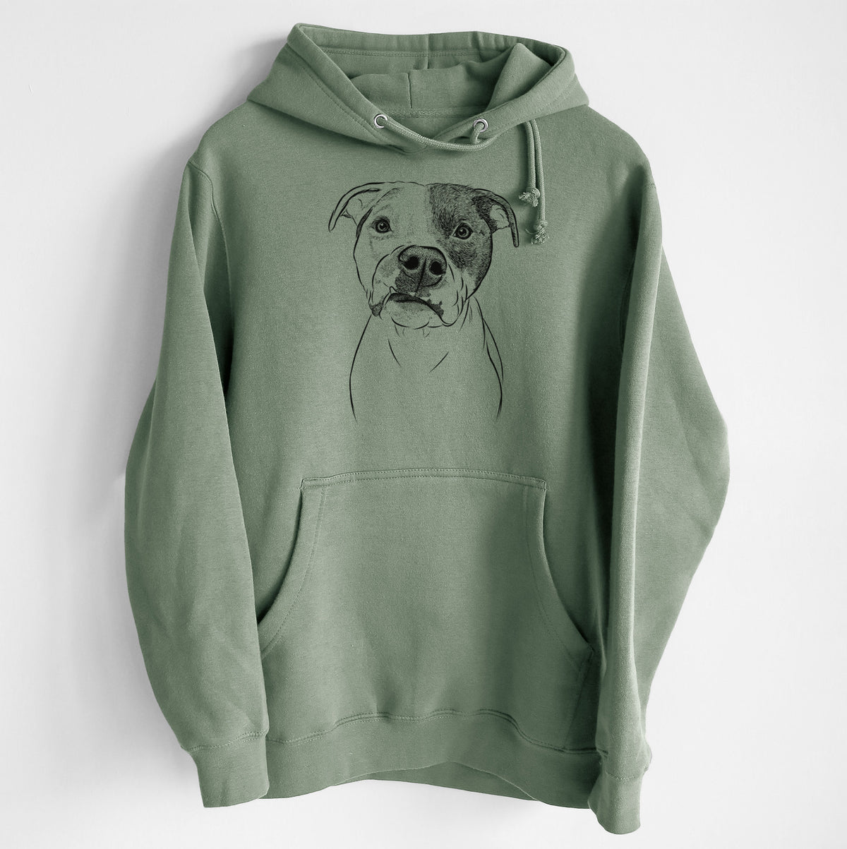 Dexter the Pitbull- Heavyweight Fleece Hoodie