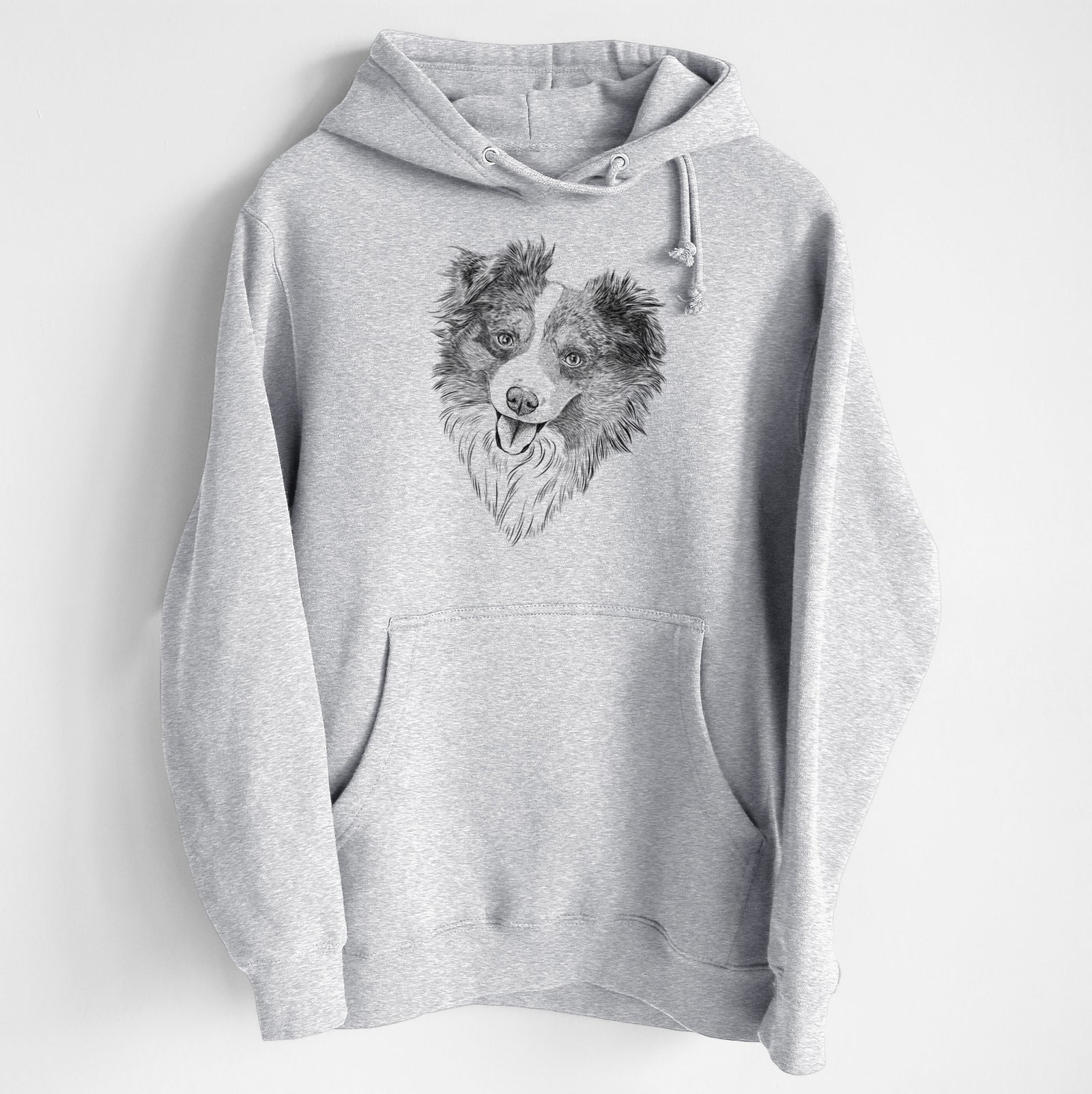 Doc the Mini Aussie- Heavyweight Fleece Hoodie