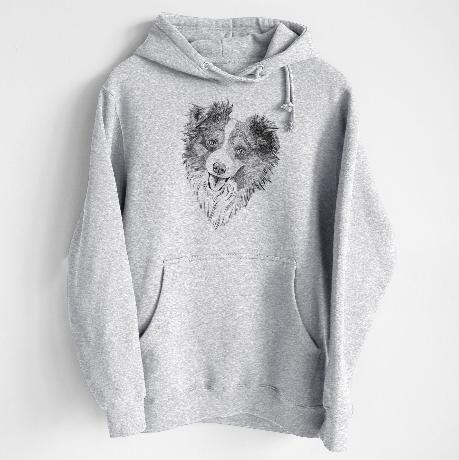 Doc the Mini Aussie- Heavyweight Fleece Hoodie
