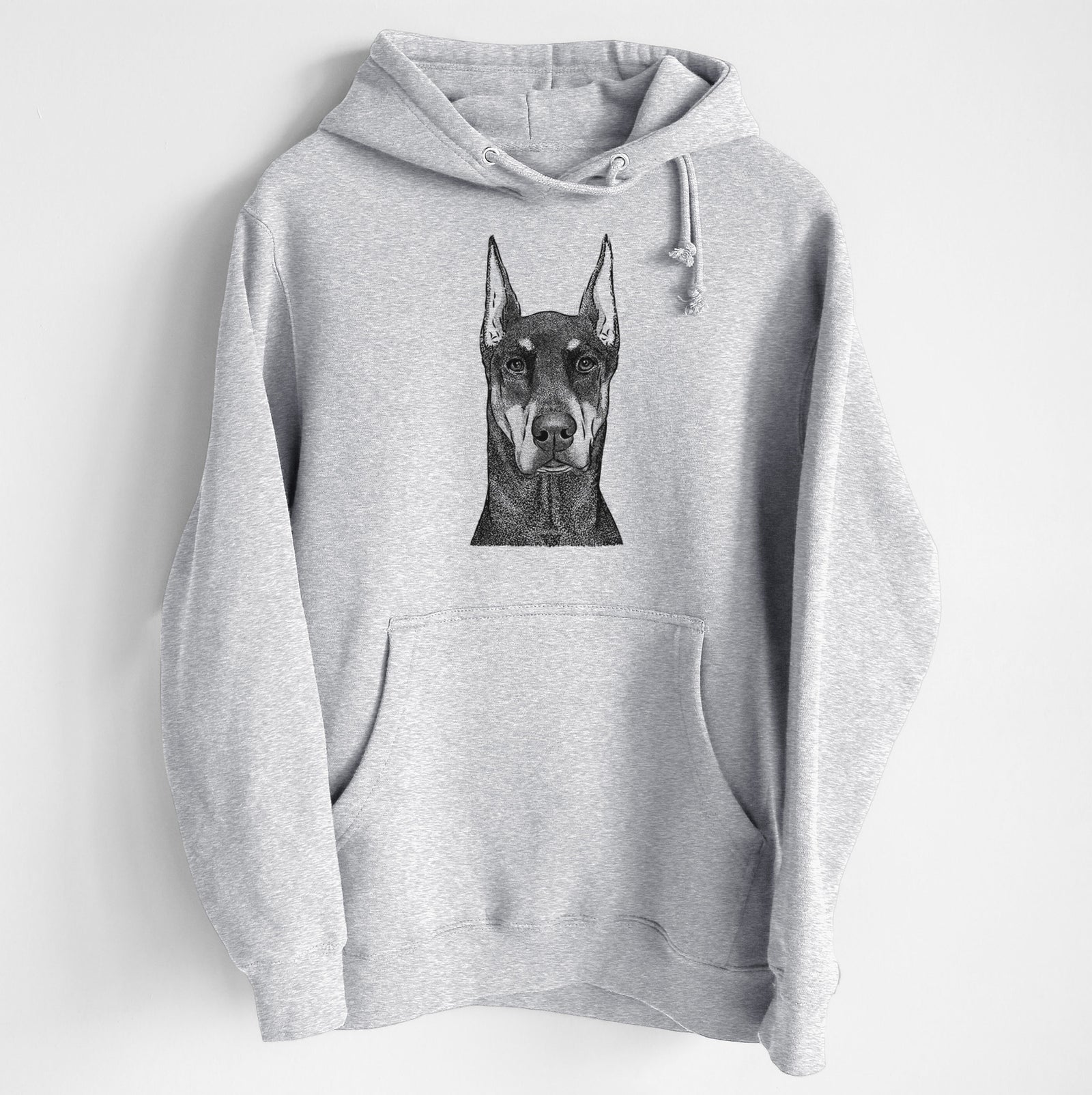 Drake the Doberman Pinscher- Heavyweight Fleece Hoodie