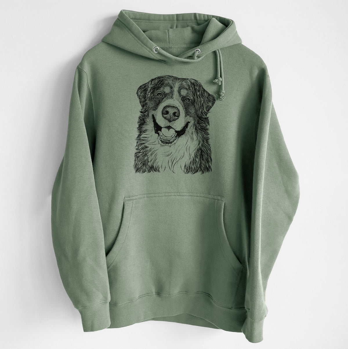 Eiger the Bernese Mountain Dog- Heavyweight Fleece Hoodie