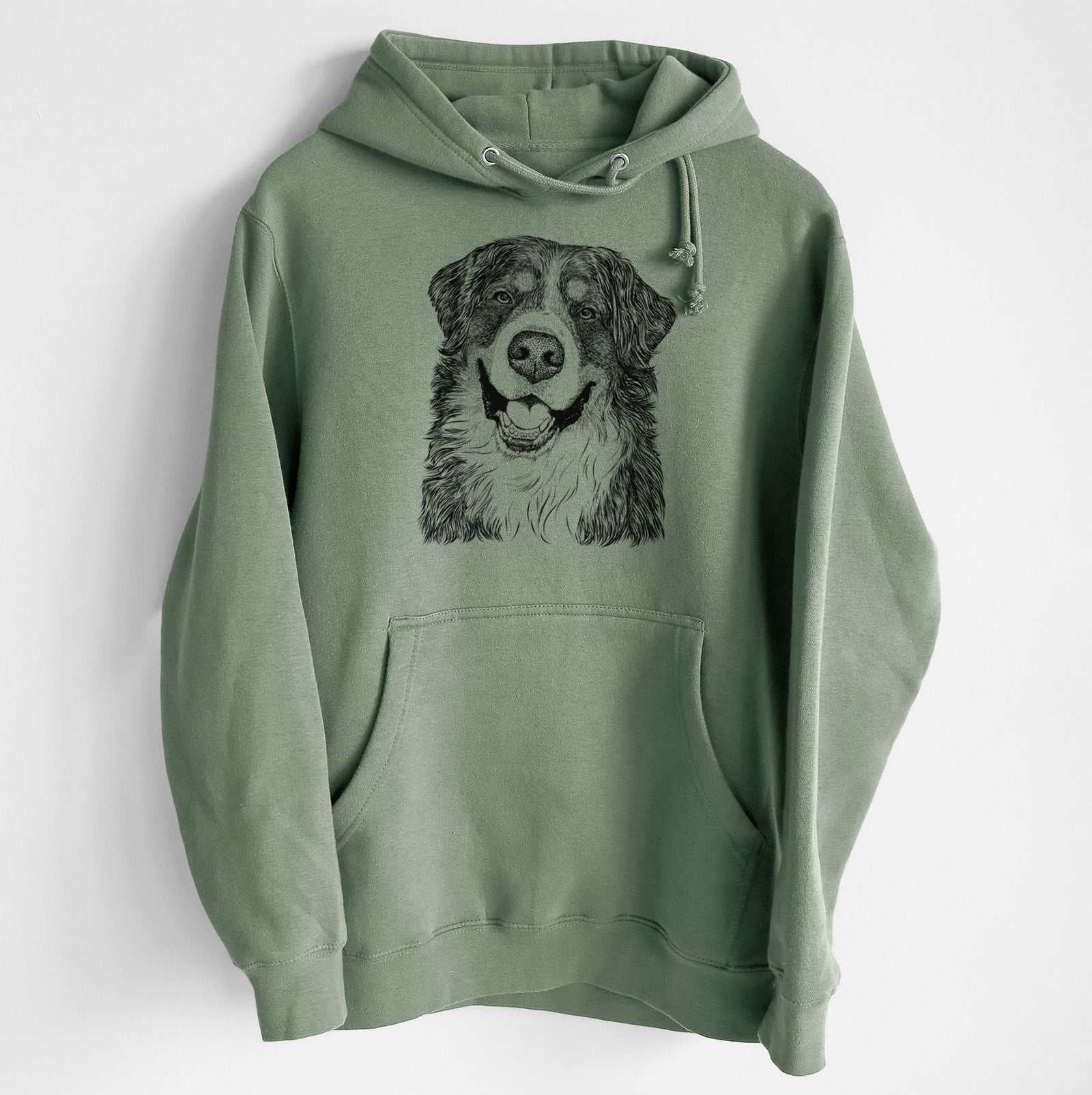 Eiger the Bernese Mountain Dog- Heavyweight Fleece Hoodie