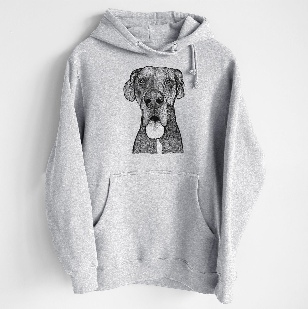 Eli the Great Dane- Heavyweight Fleece Hoodie