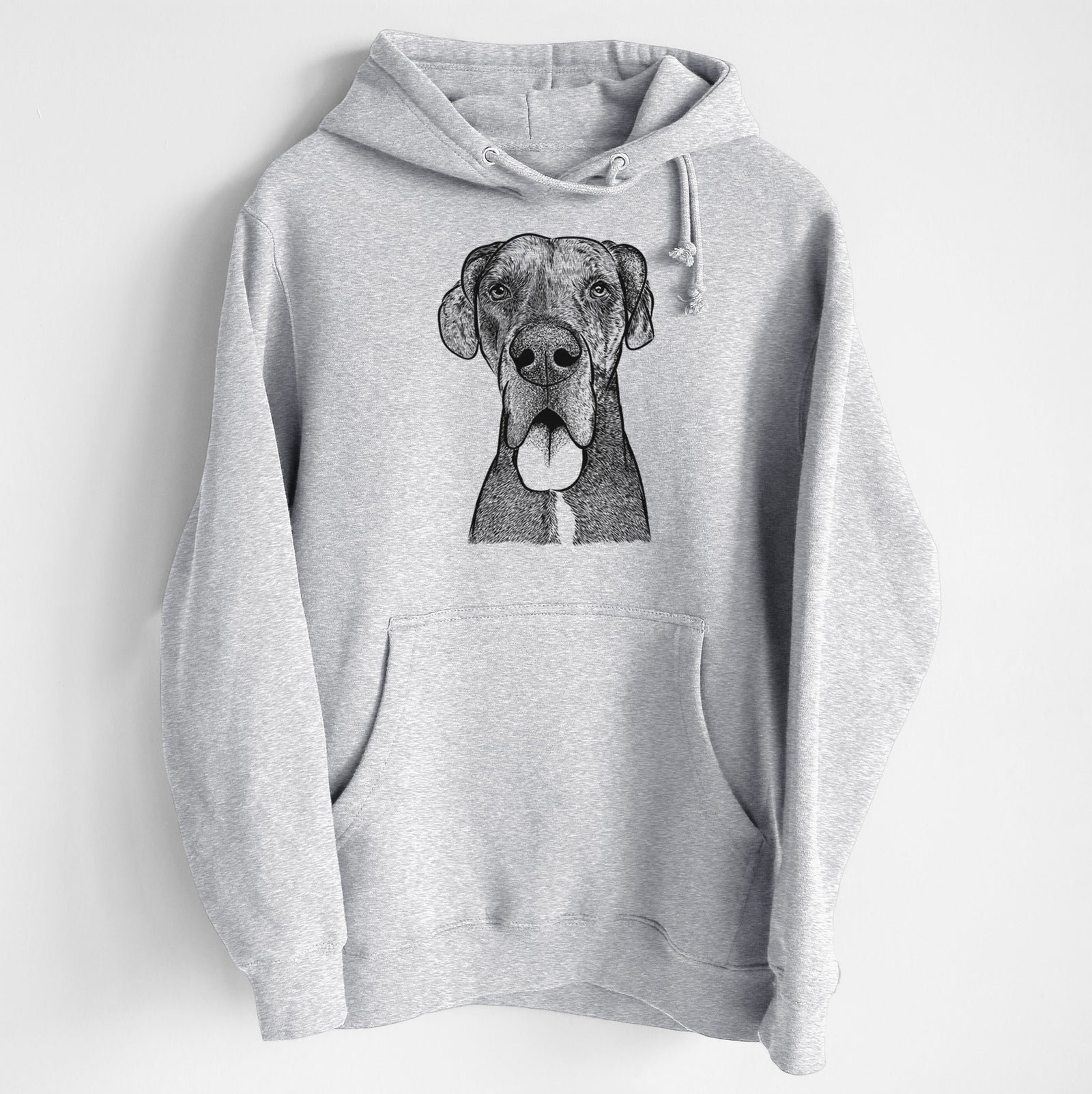 Eli the Great Dane- Heavyweight Fleece Hoodie