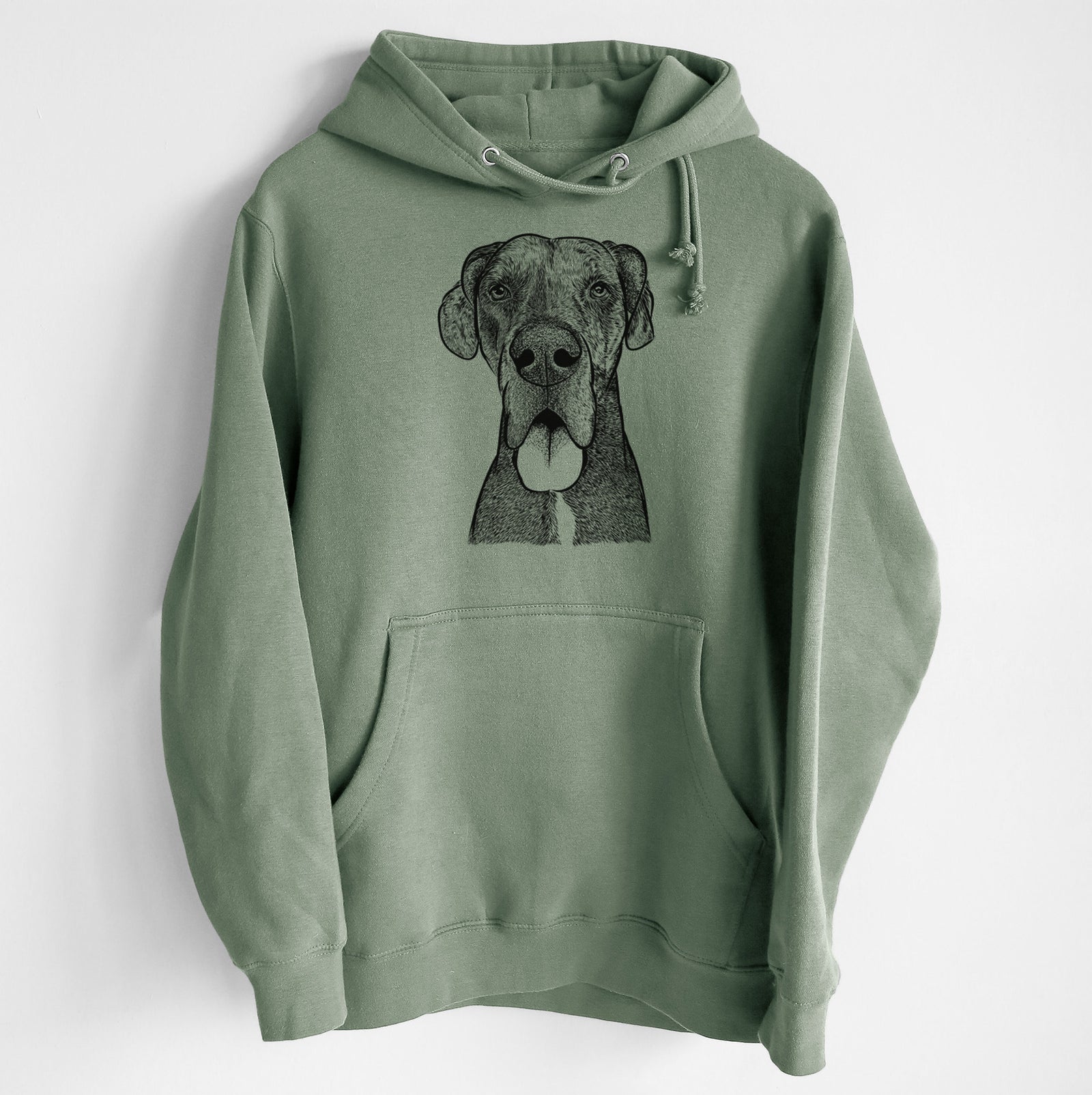 Eli the Great Dane- Heavyweight Fleece Hoodie