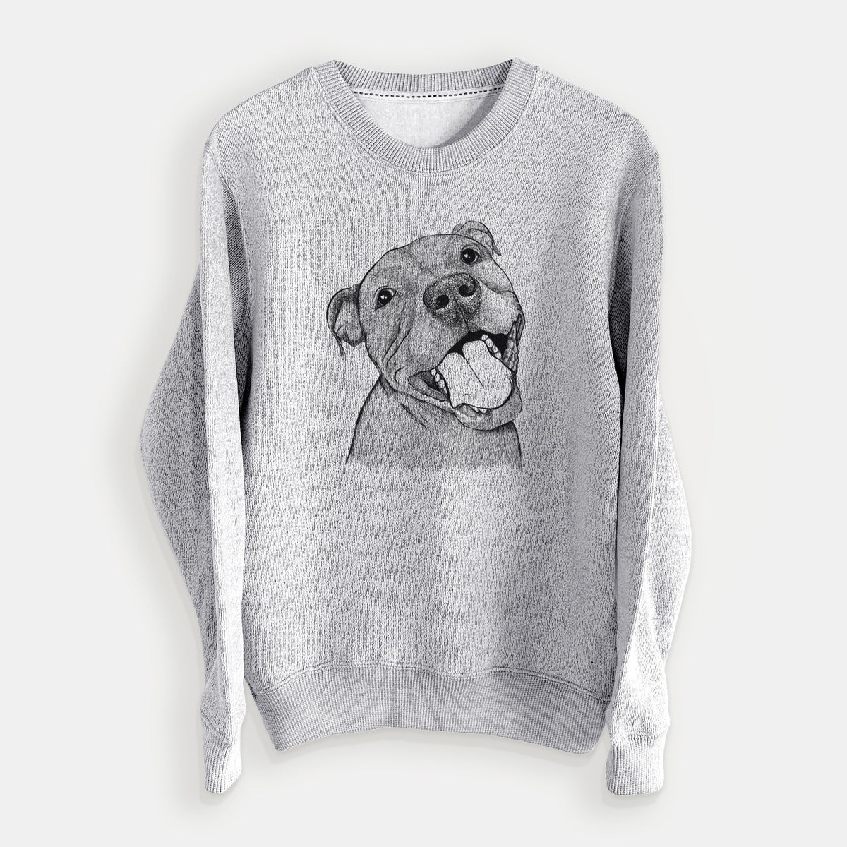 Eloise the Pitbull Mix - Knit Sweatshirt