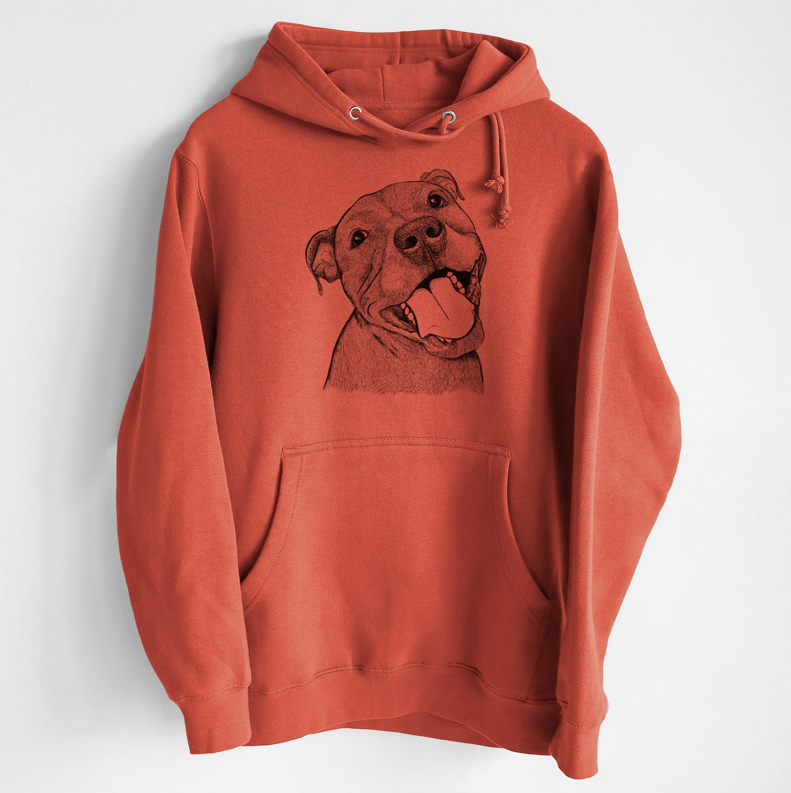 Eloise the Pitbull Mix- Heavyweight Fleece Hoodie