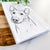 Elsa the German Shepherd Tea Towel