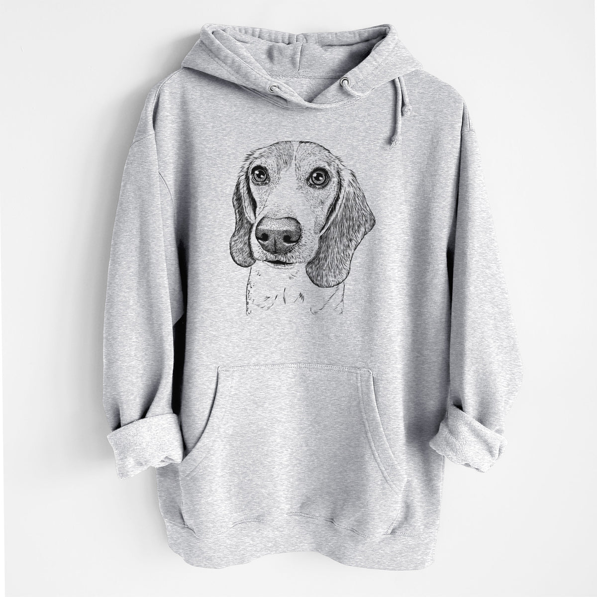 Elvis the Bluetick Beagle- Heavyweight Fleece Hoodie