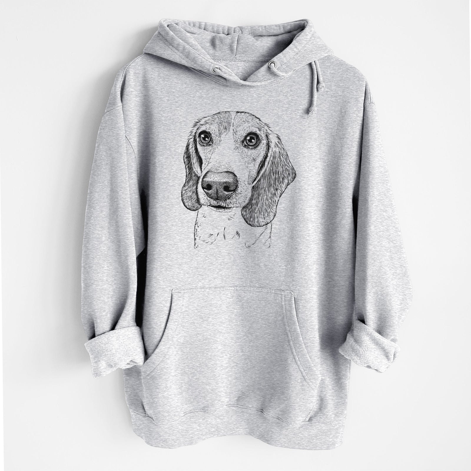 Elvis the Bluetick Beagle- Heavyweight Fleece Hoodie