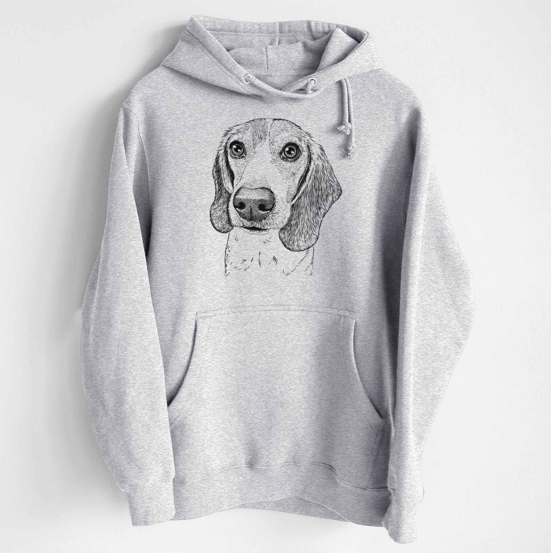 Elvis the Bluetick Beagle- Heavyweight Fleece Hoodie