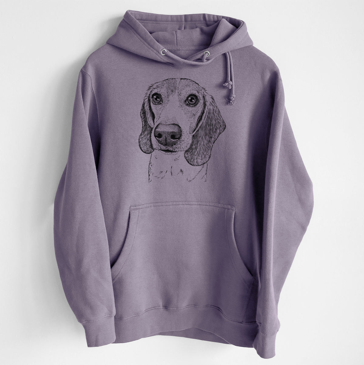 Elvis the Bluetick Beagle- Heavyweight Fleece Hoodie
