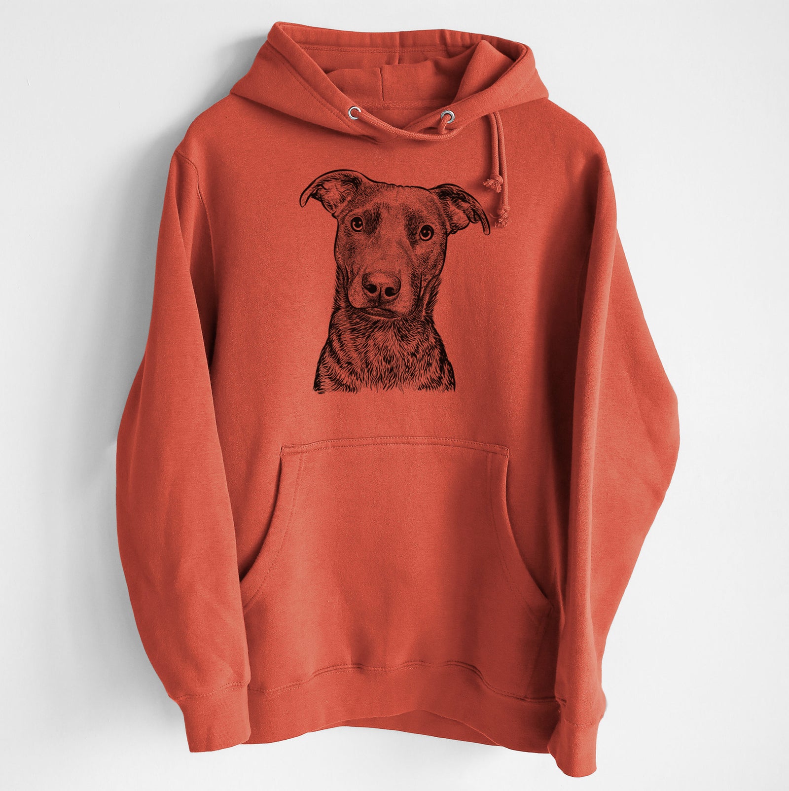 Embyr the Mixed Breed- Heavyweight Fleece Hoodie