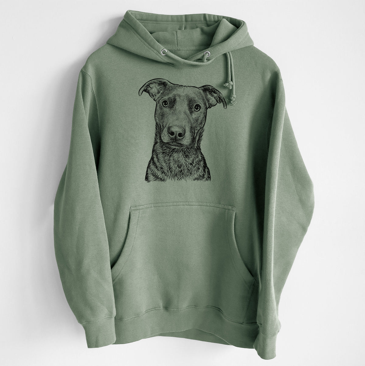 Embyr the Mixed Breed- Heavyweight Fleece Hoodie