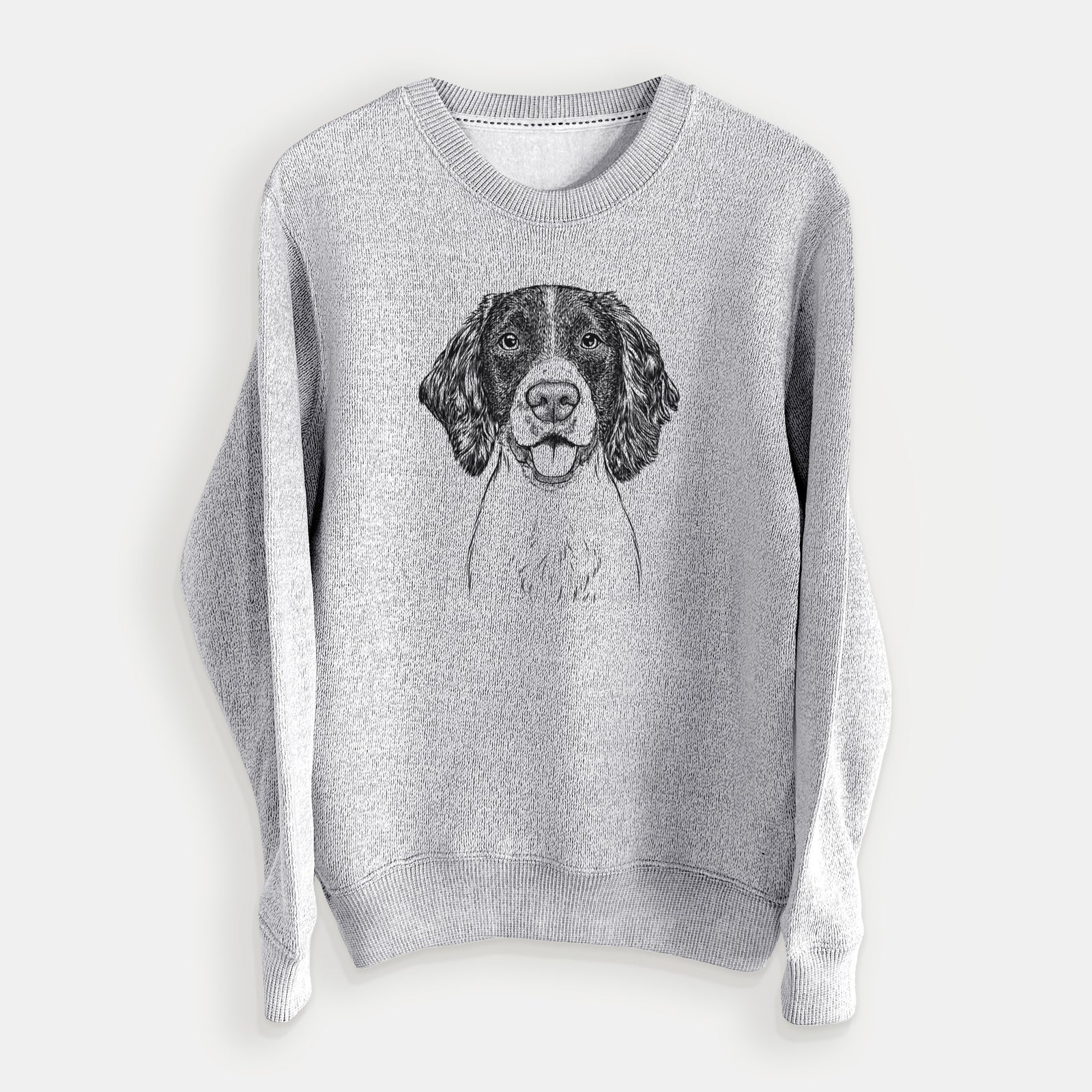 Ever the English Springer Spaniel - Knit Sweatshirt