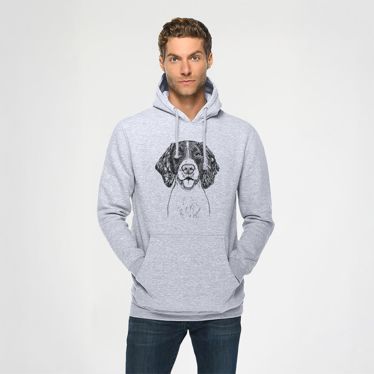 Ever the English Springer Spaniel- Heavyweight Fleece Hoodie