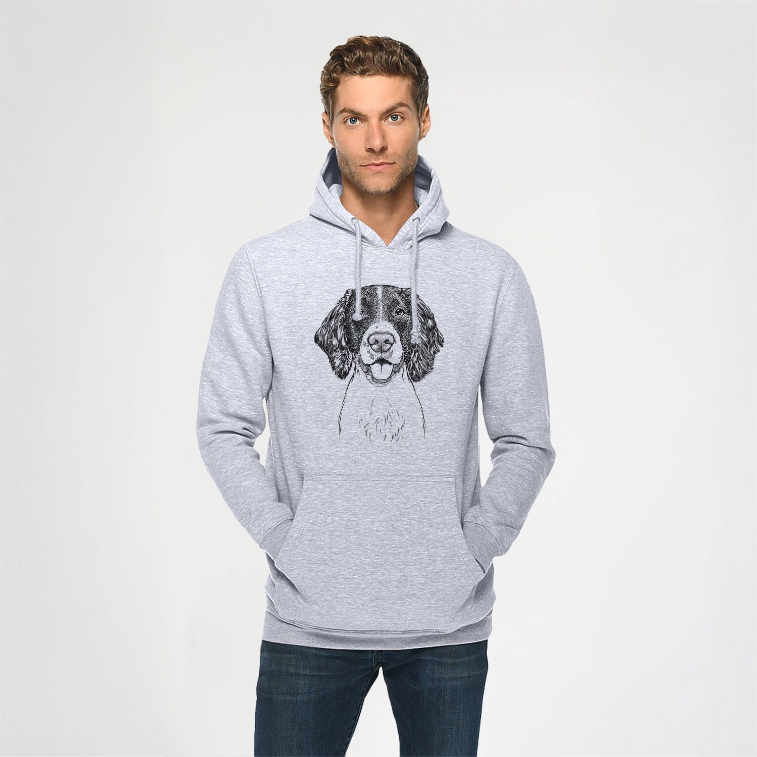 Ever the English Springer Spaniel- Heavyweight Fleece Hoodie