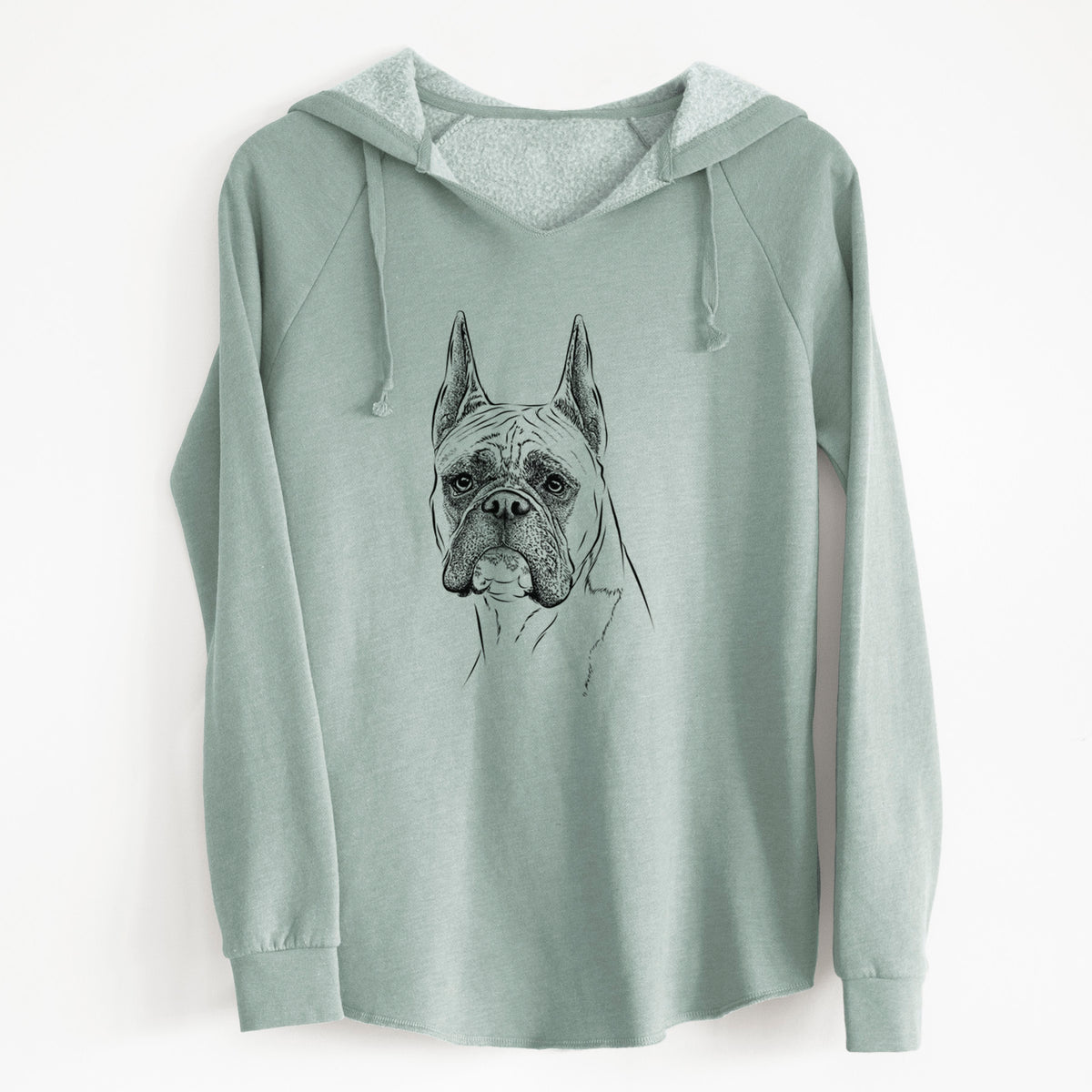 Bare Ezra the Boxer - Cali Wave Hooded Sweatshirt