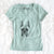 Bare Ezra the Boxer - Women's V-neck Shirt