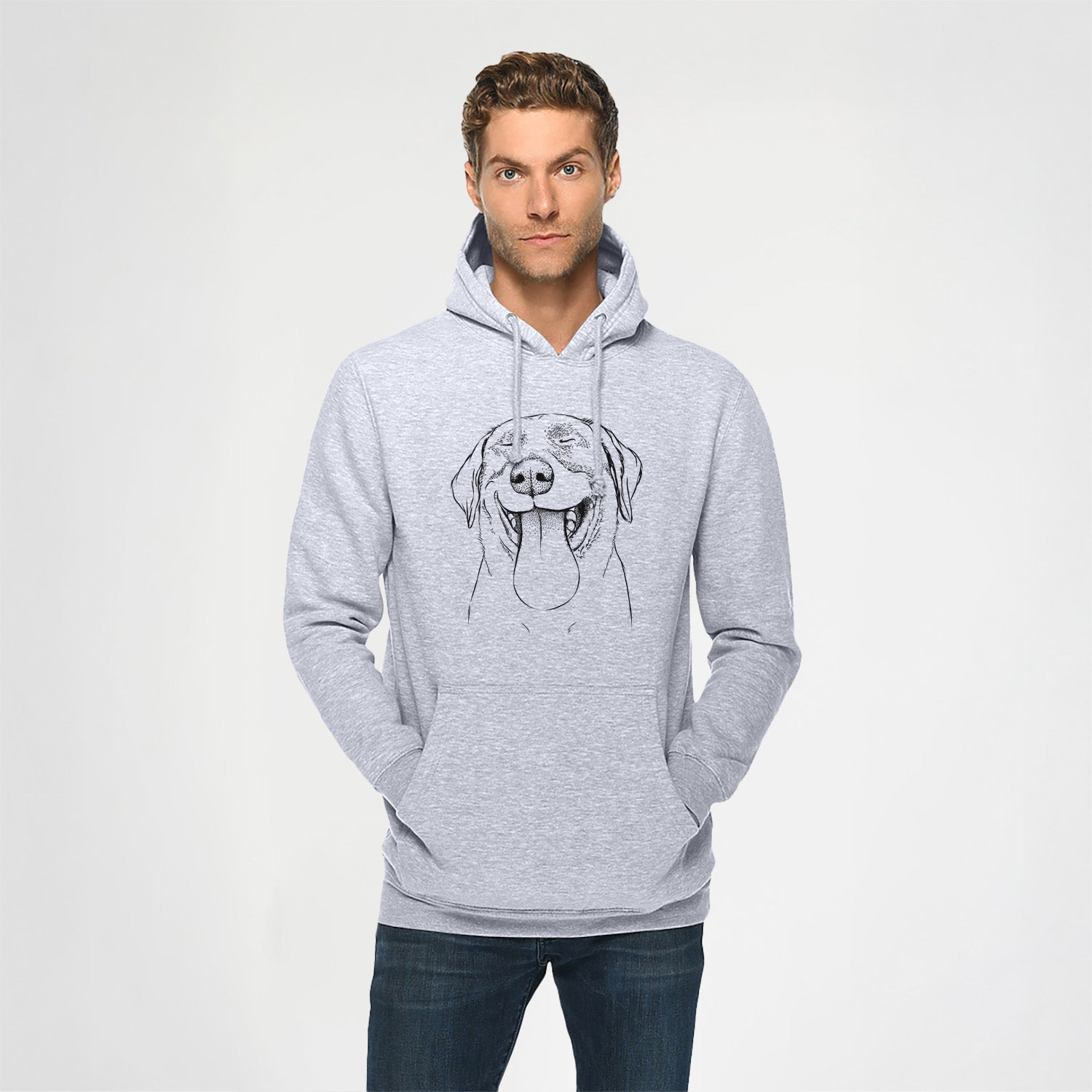 Fig the Labrador Retriever- Heavyweight Fleece Hoodie