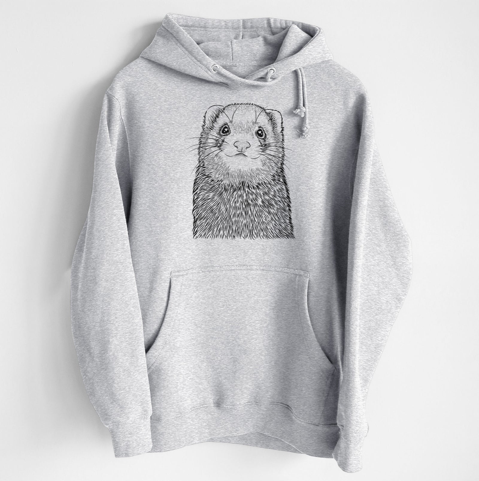 Fig the Ferret- Heavyweight Fleece Hoodie