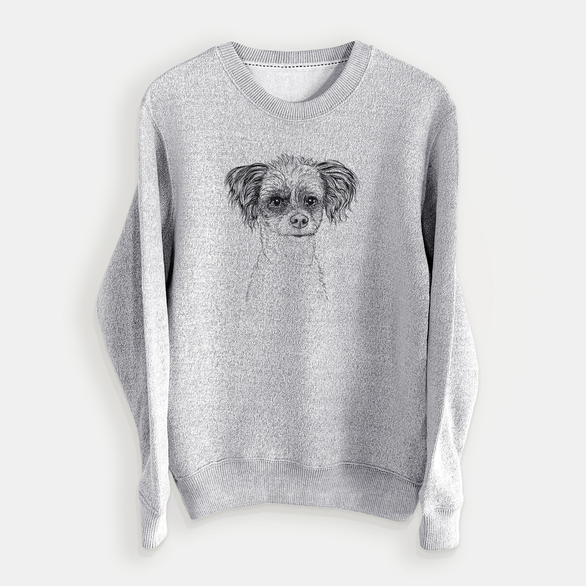 Finley the Papillon Mix - Knit Sweatshirt