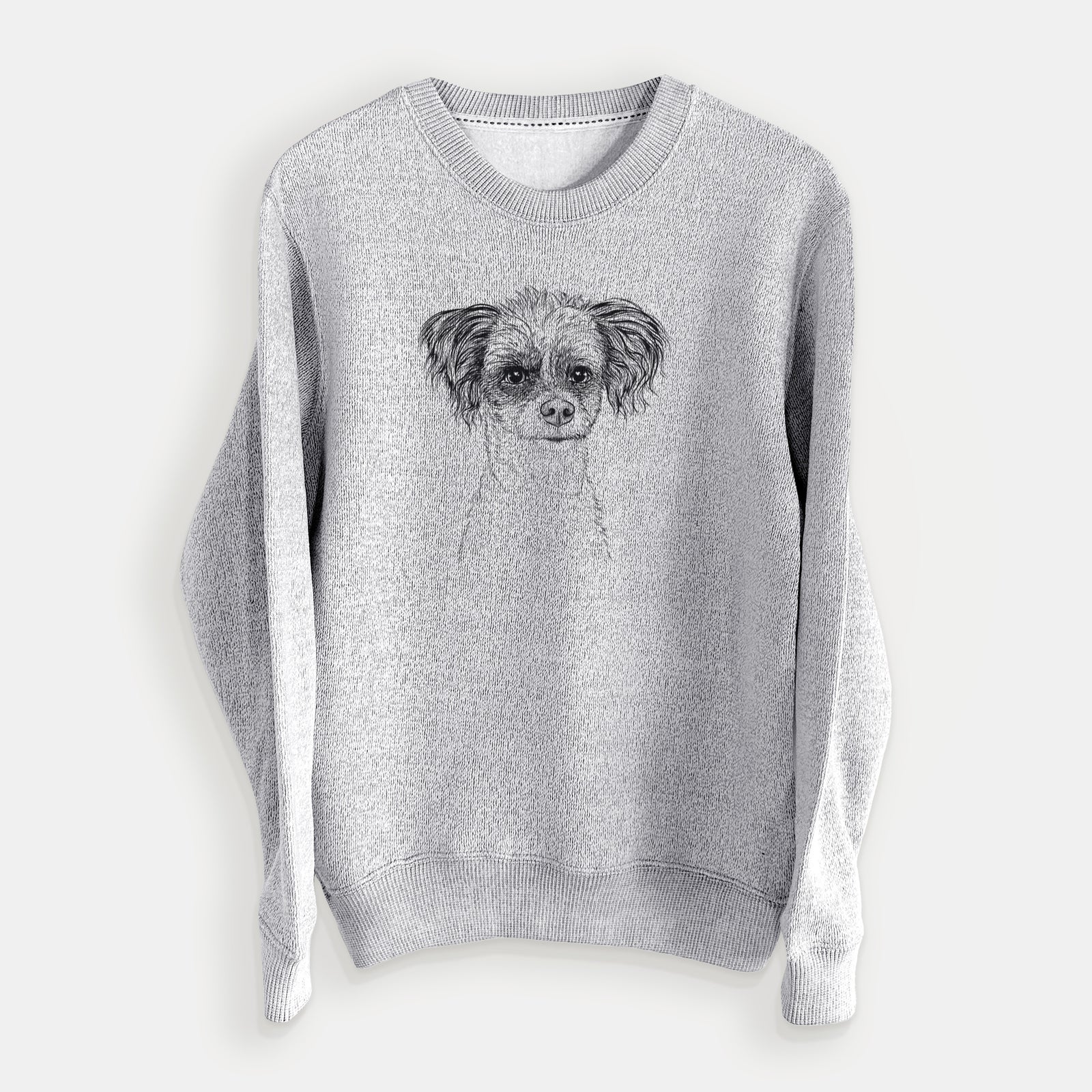 Finley the Papillon Mix - Knit Sweatshirt