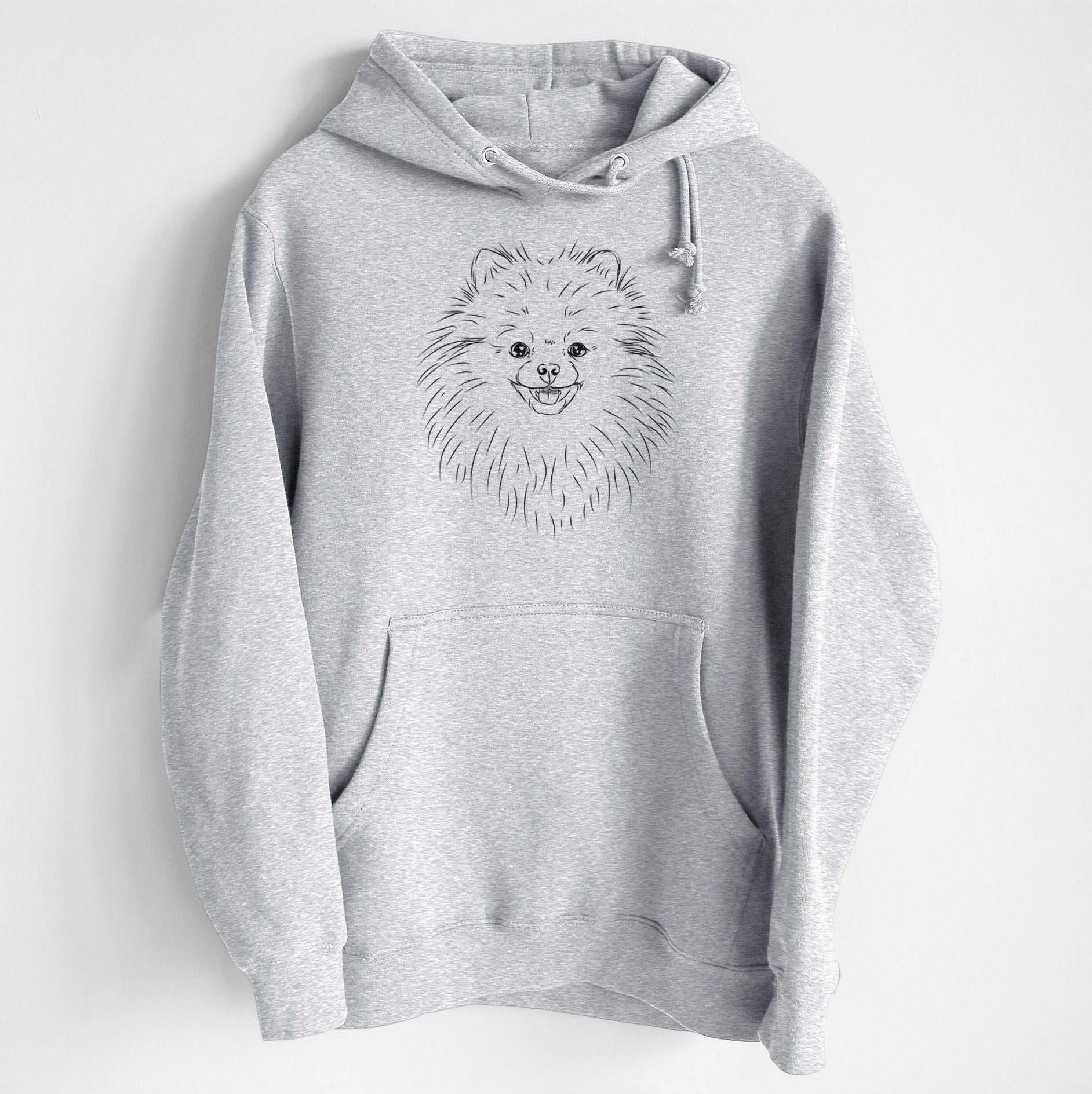 Finn the Pomeranian- Heavyweight Fleece Hoodie