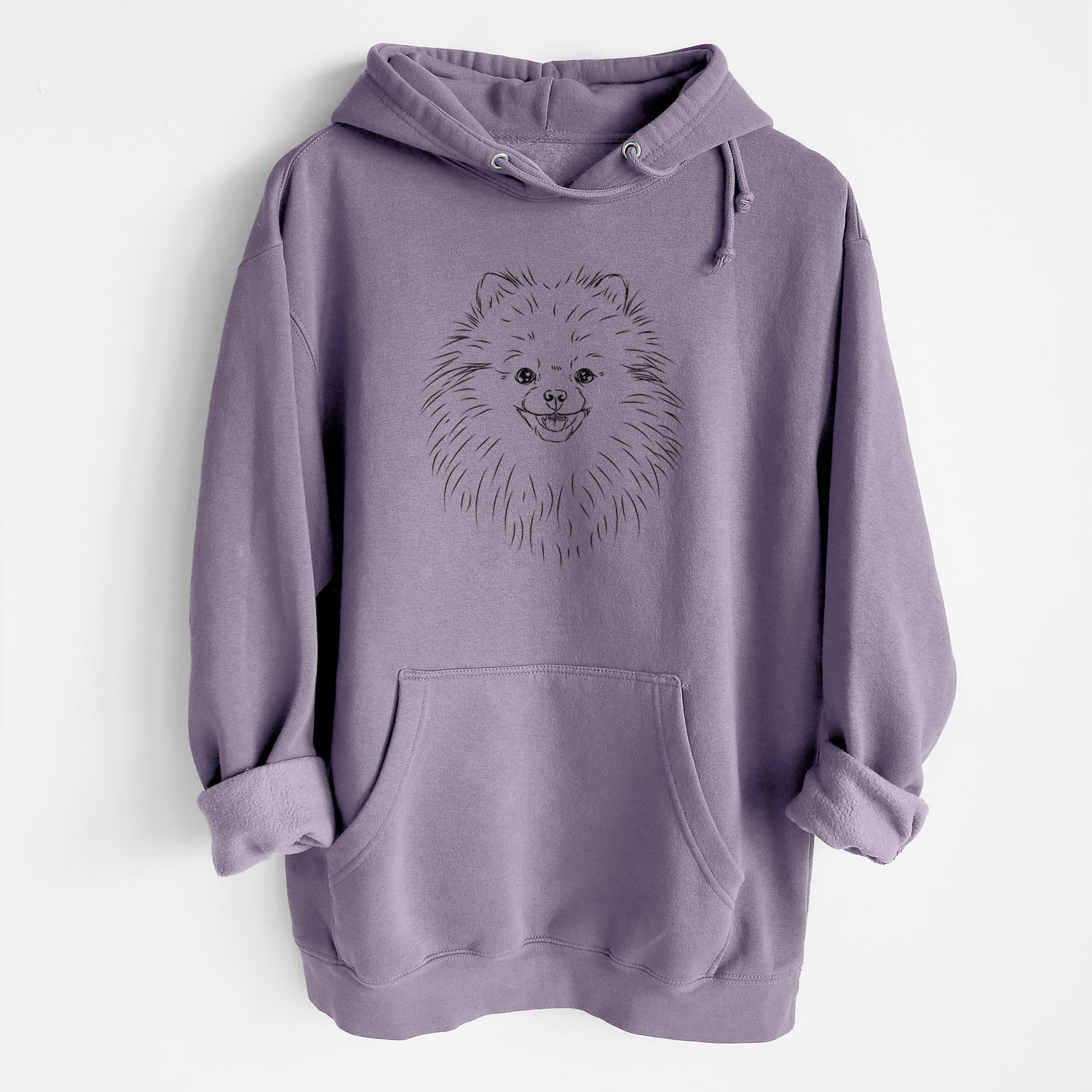 Finn the Pomeranian- Heavyweight Fleece Hoodie