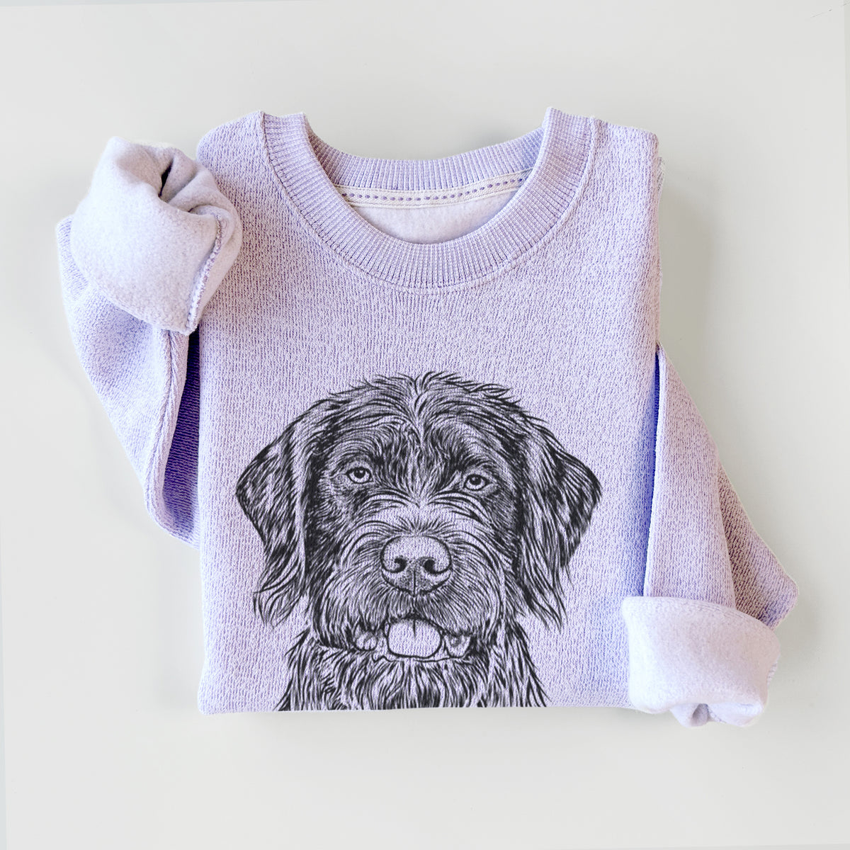 Fletcher the Wirehaired Pointing Griffon - Knit Sweatshirt