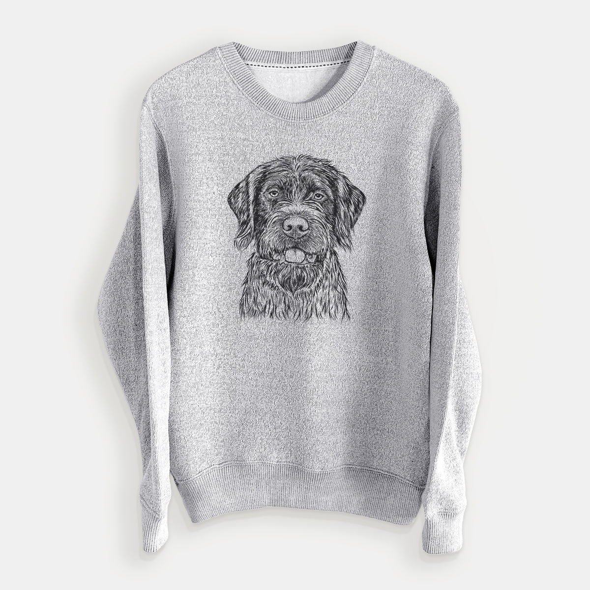 Fletcher the Wirehaired Pointing Griffon - Knit Sweatshirt
