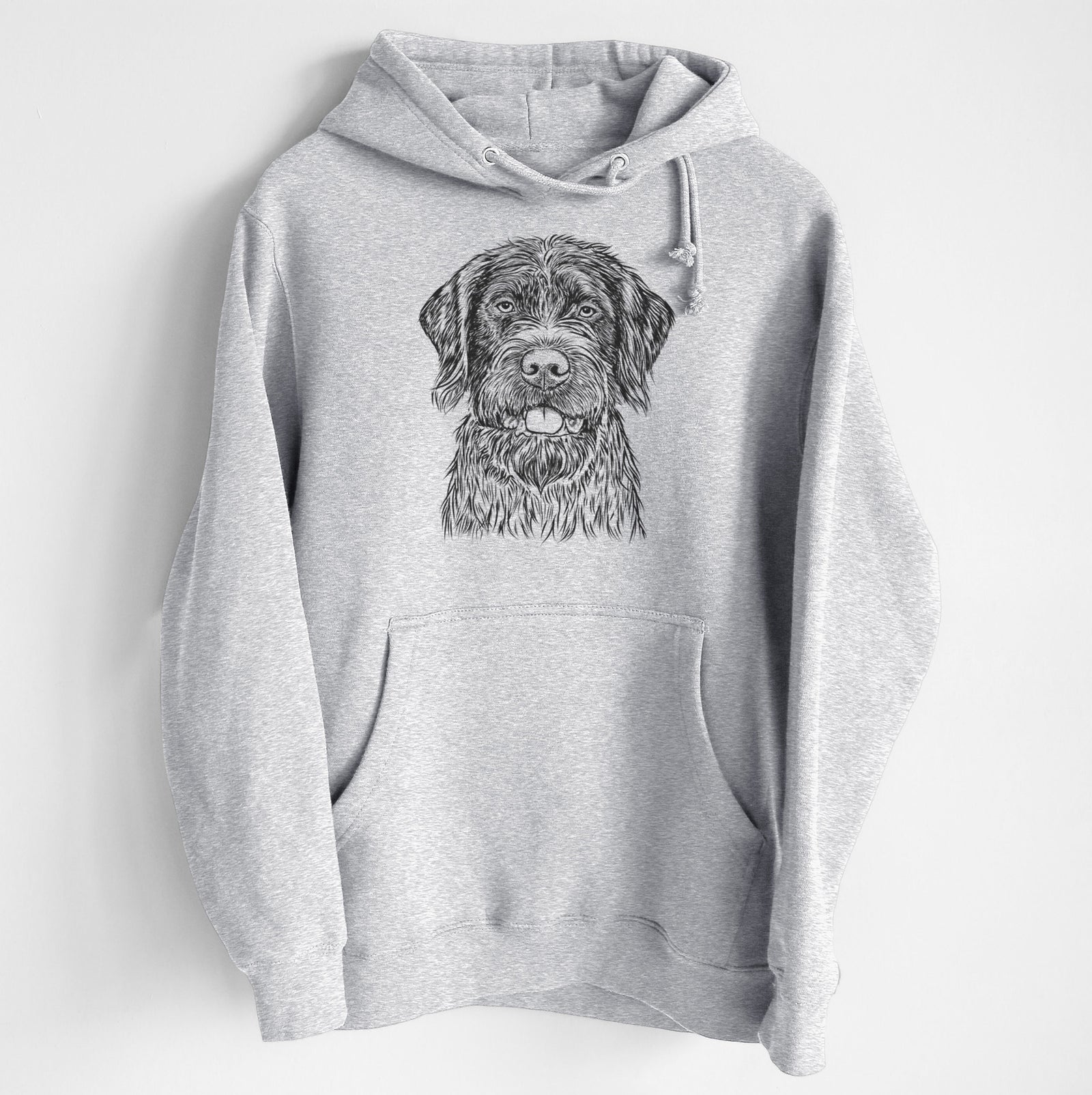 Fletcher the Wirehaired Pointing Griffon- Heavyweight Fleece Hoodie