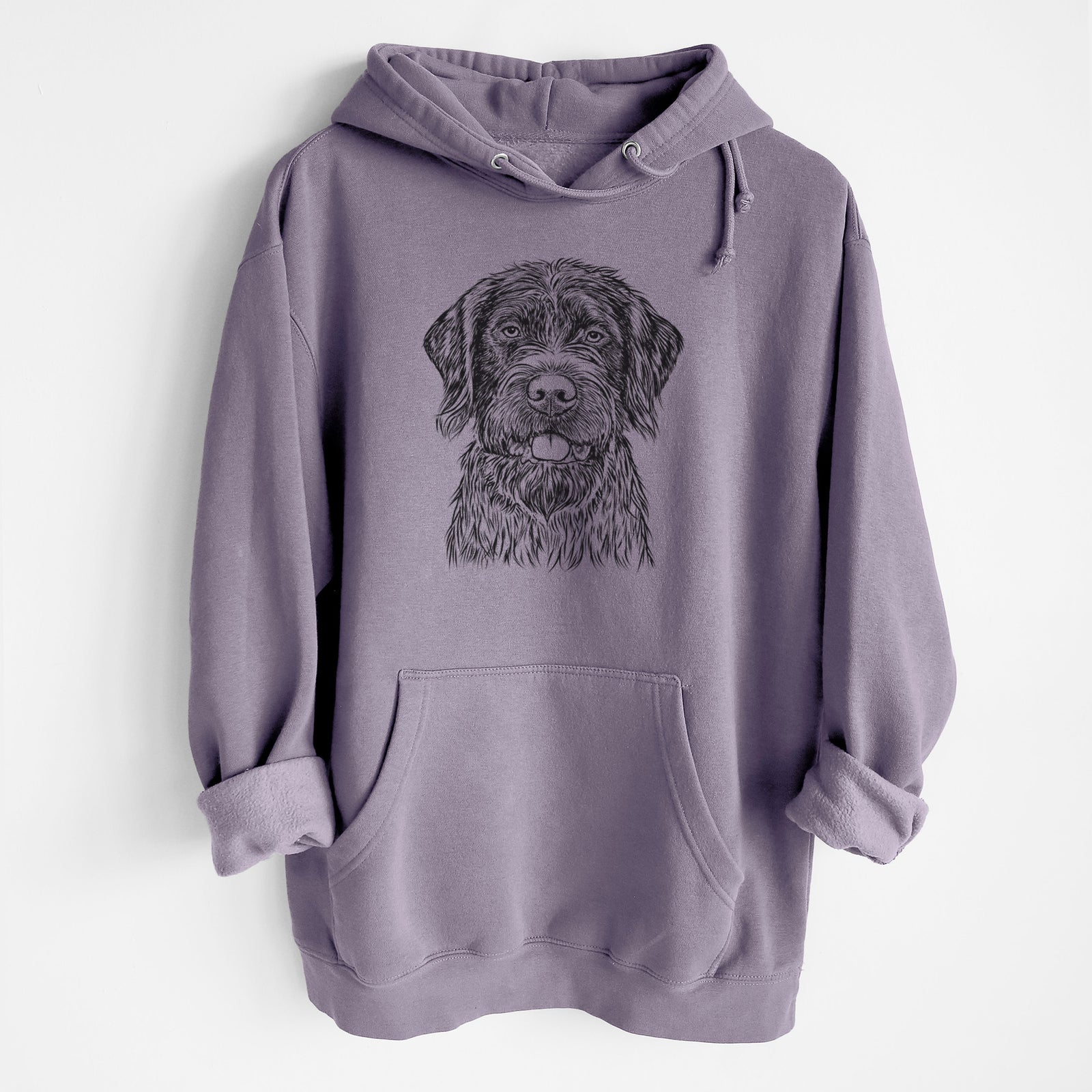 Fletcher the Wirehaired Pointing Griffon- Heavyweight Fleece Hoodie