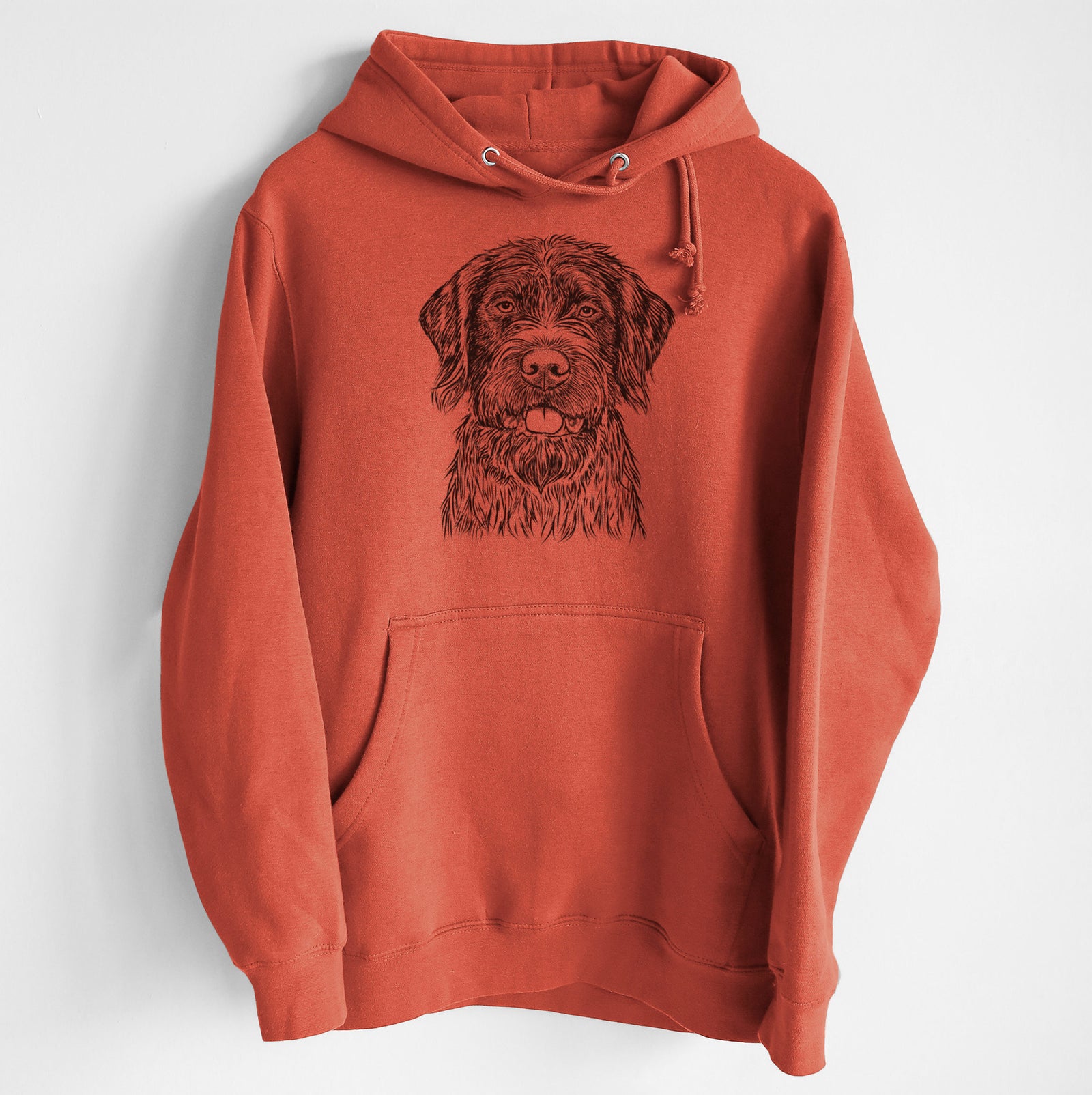 Fletcher the Wirehaired Pointing Griffon- Heavyweight Fleece Hoodie