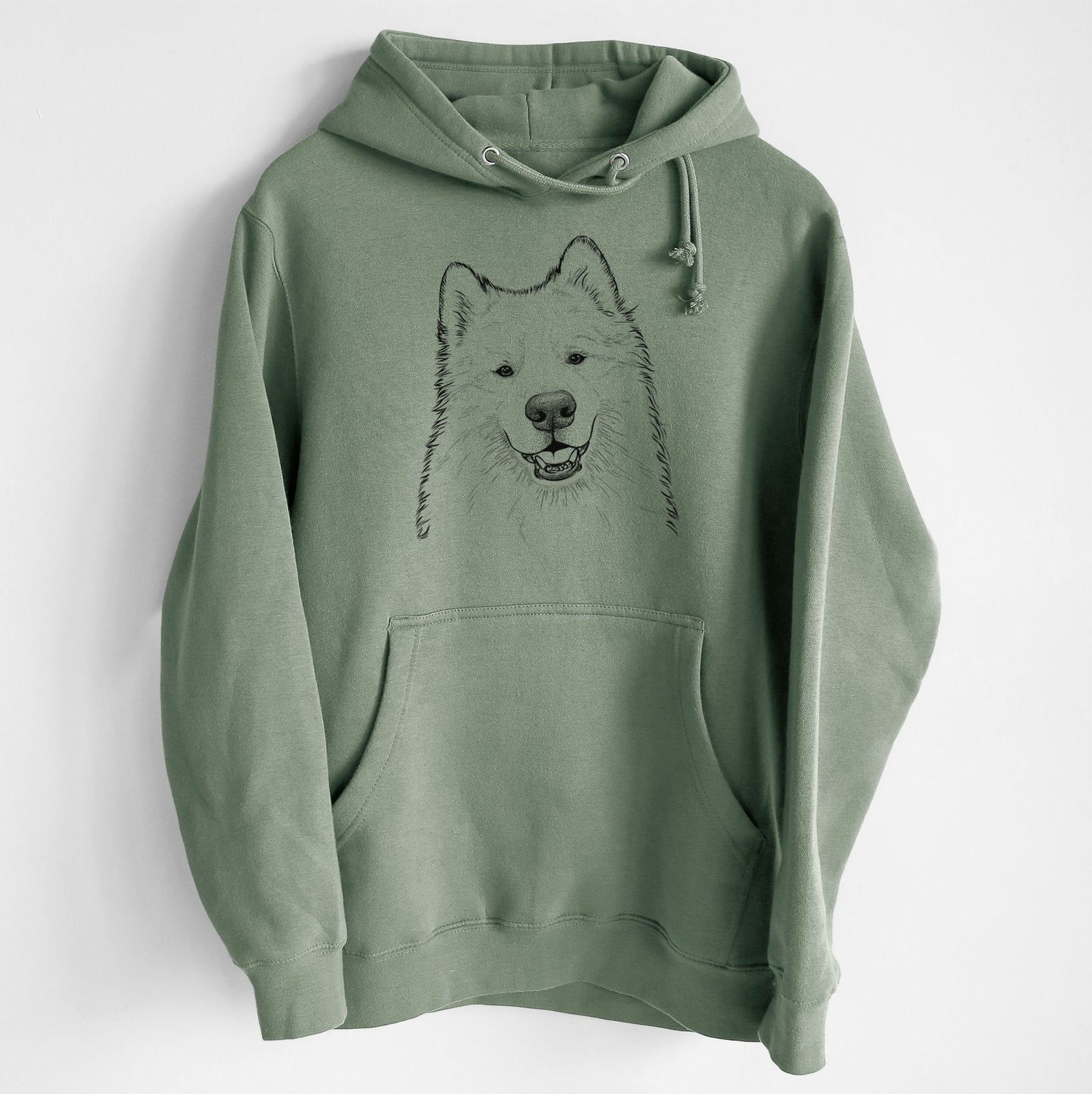 Foster the Samoyed- Heavyweight Fleece Hoodie