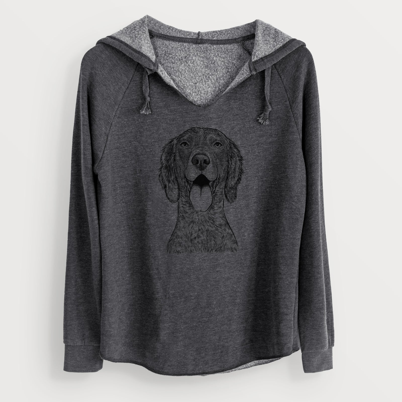 Bare Freddy the English Setter - Cali Wave Hooded Sweatshirt