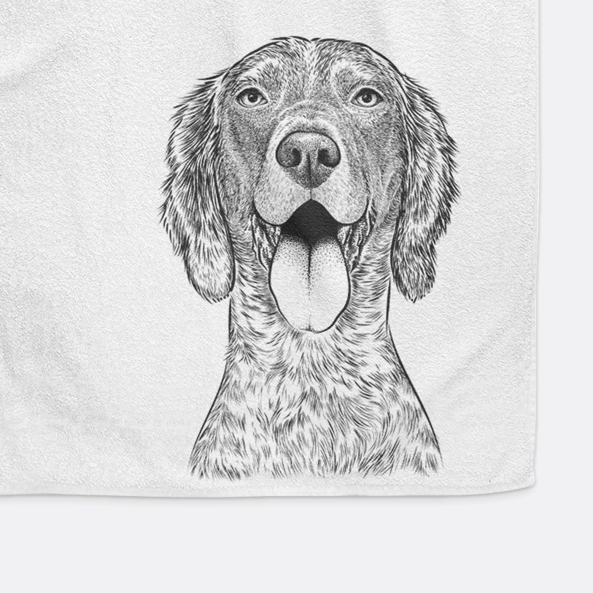 Freddy the English Setter Premium Hand Towel