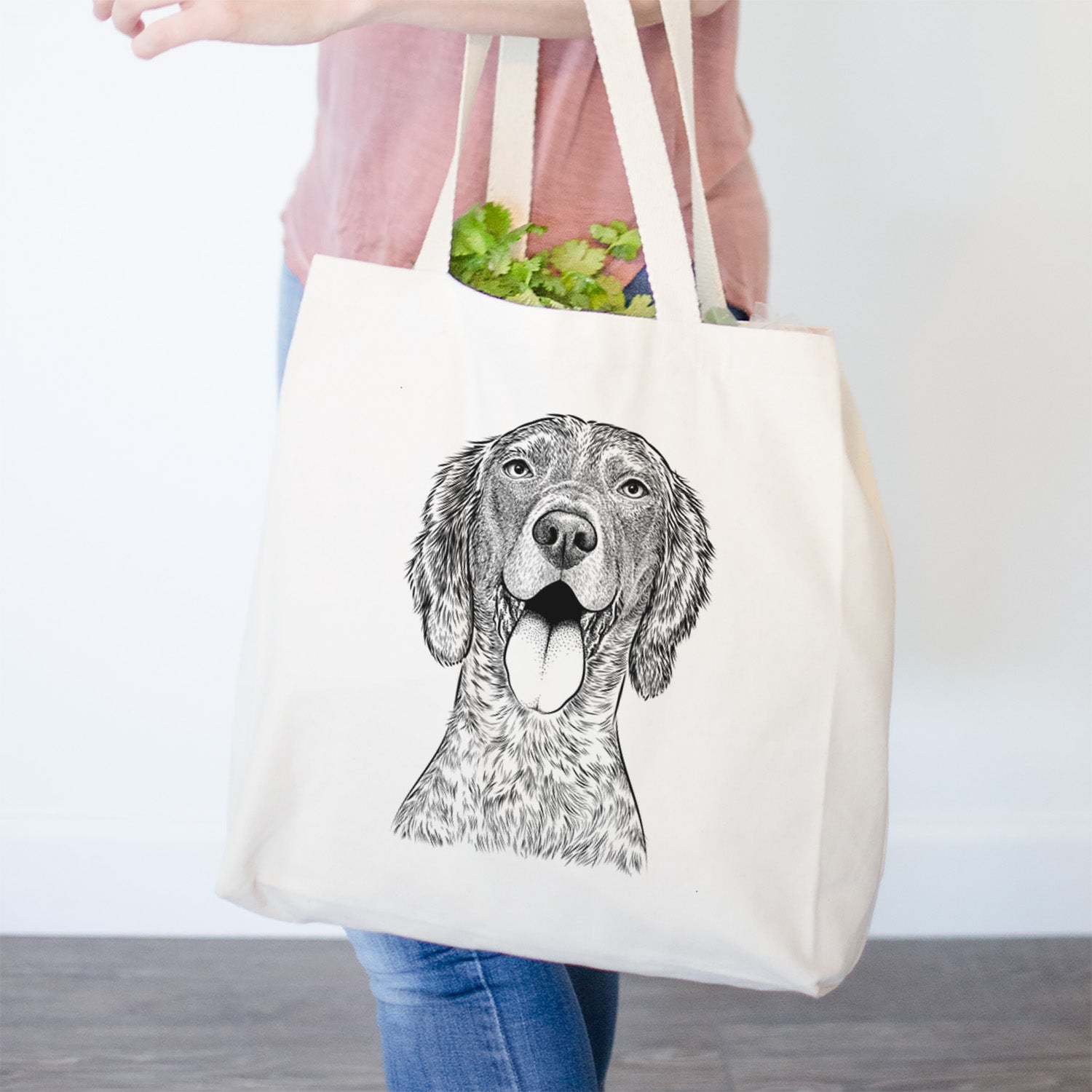 Freddy the English Setter - Tote Bag