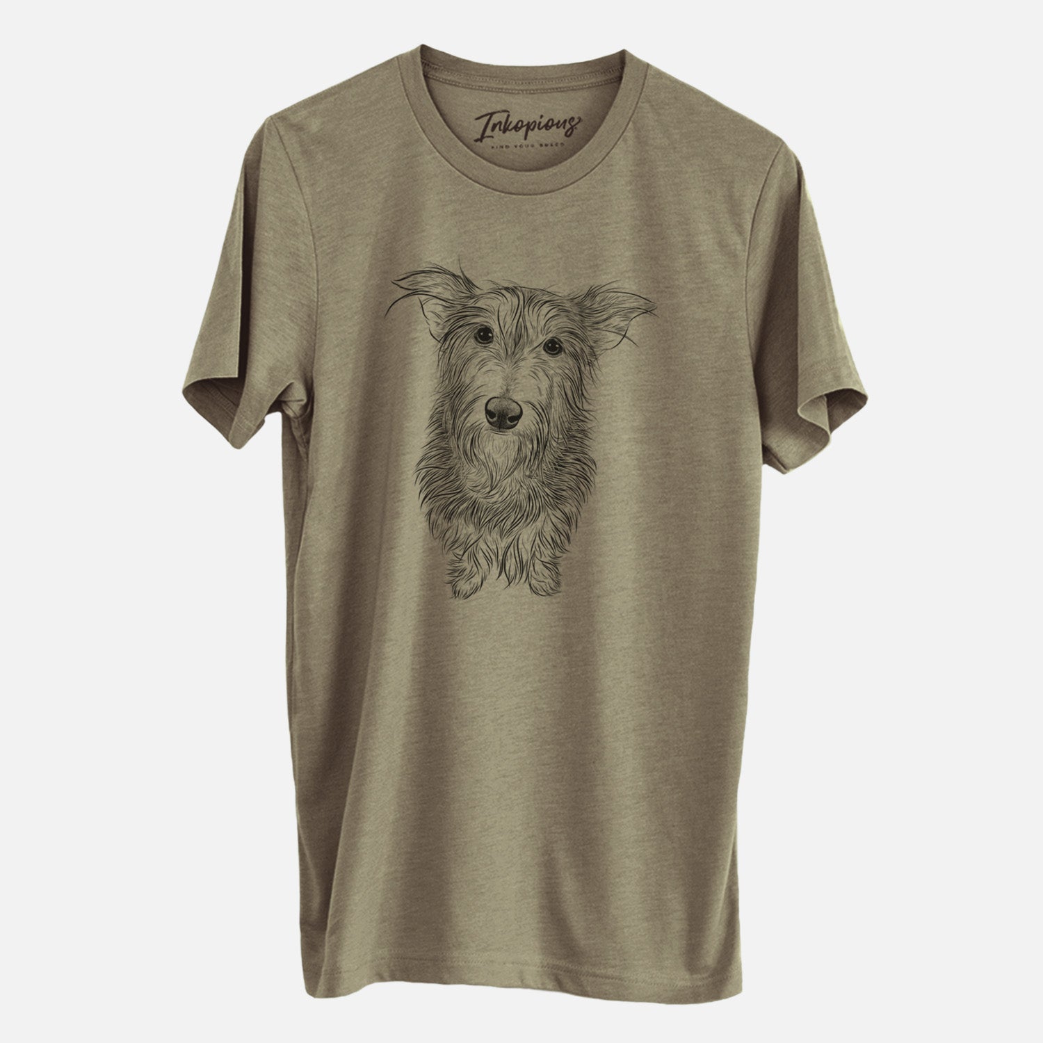 Bare Frida Doggo the Rescue Terrier Mix - Unisex Crewneck