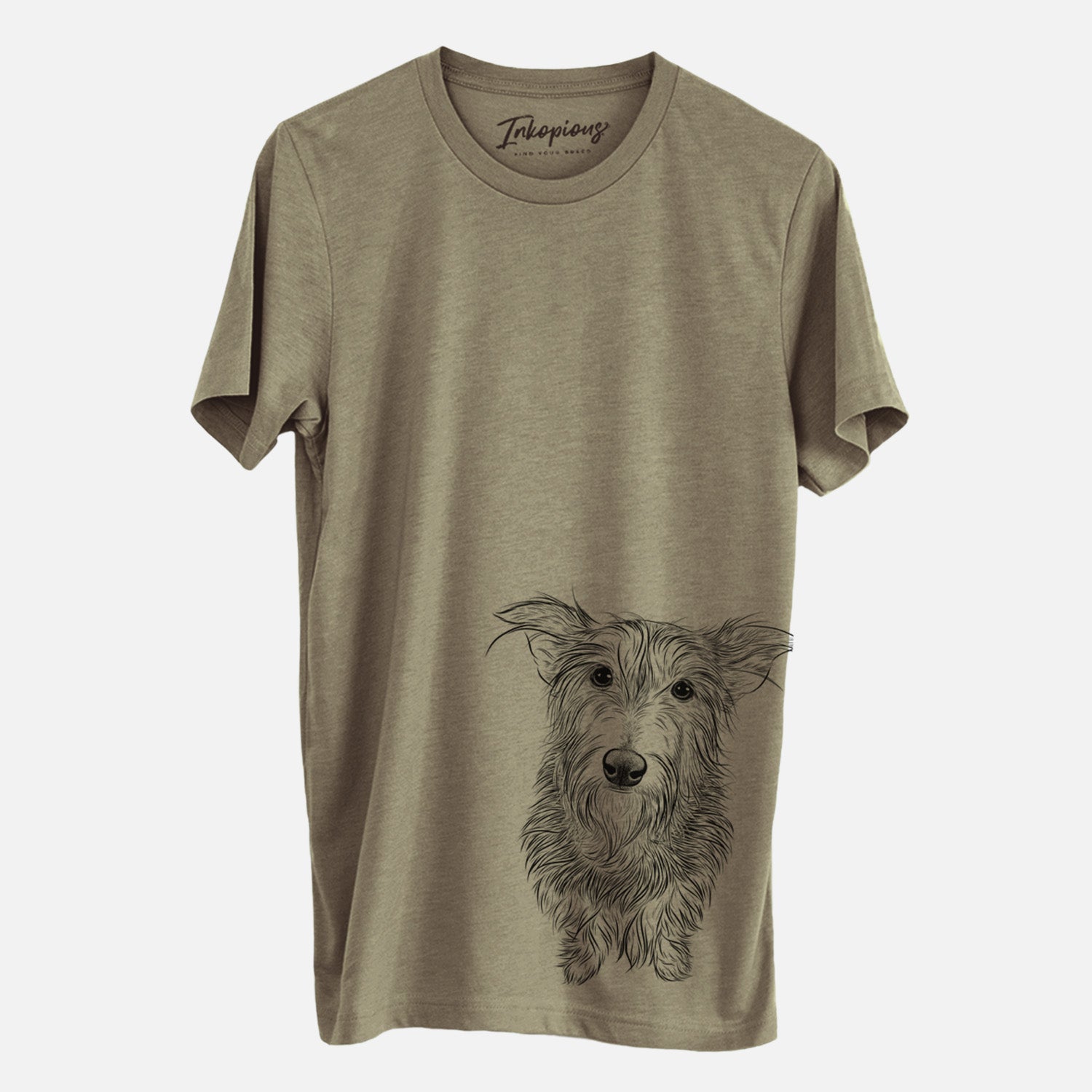 Bare Frida Doggo the Rescue Terrier Mix - Unisex Crewneck