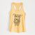 Frida Doggo the Rescue Terrier Mix - Women's Racerback Tanktop