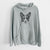 Bare Gabby the Cardigan Welsh Corgi - Unisex Pigment Dyed Hoodie