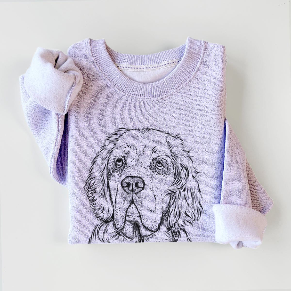 Gary the Clumber Spaniel - Knit Sweatshirt