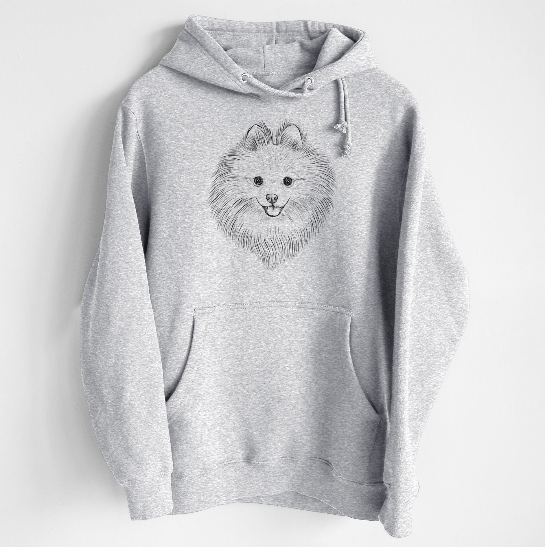 GiGi the Pomeranian- Heavyweight Fleece Hoodie